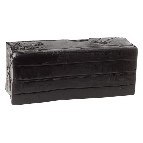 Polymer clay, Sculpey® PREMO, black. Sold per 1-pound bar. image number 0