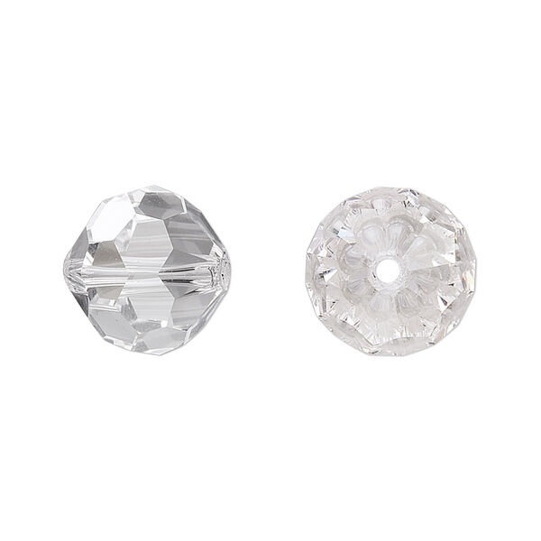 Bead 60pk clear, Asfour Crystal 14mm faceted round image number 0