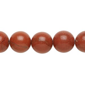 Red jasper 1pkg1, round bead natural 15.5-16 inch 12mm