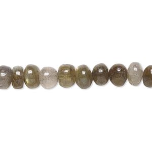 Labradorite 1pkg1, hand-cut rondelle bead natural 14 inch 6x3mm-7x6mm