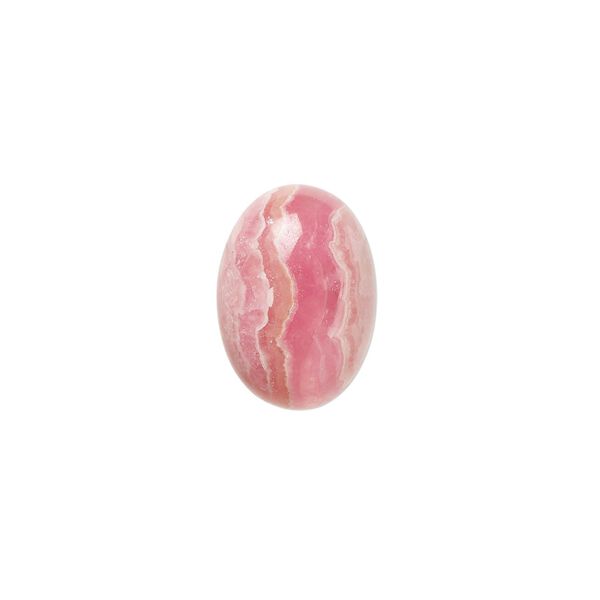Rhodochrosite 1pkg1, calibrated oval cab natural 14x10mm image number 0
