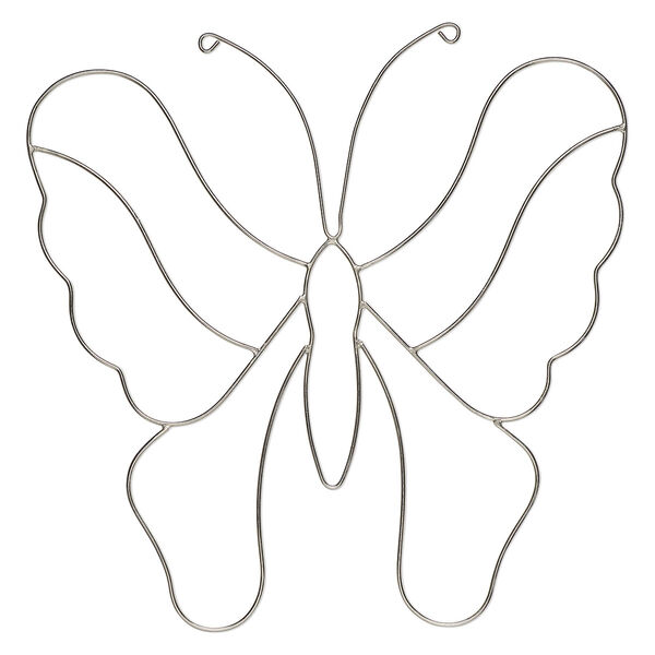 Wire frame, steel, 10-inch butterfly. Sold individually. image number 0