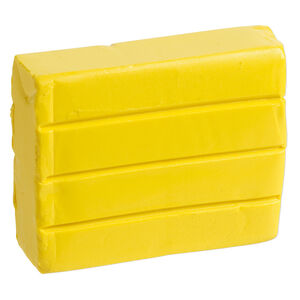 Sculpey&reg; Souffl&eacute;&trade; polymer clay 1pkg1.7oz, cadmium yellow (SU 6079)