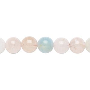 Beryl 1pkg1, round bead 15.5-16 inch 8mm