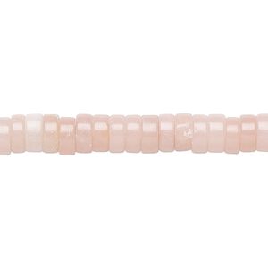 Pink aragonite 1pkg1, heishi bead 15.5-16 inch 6x3mm