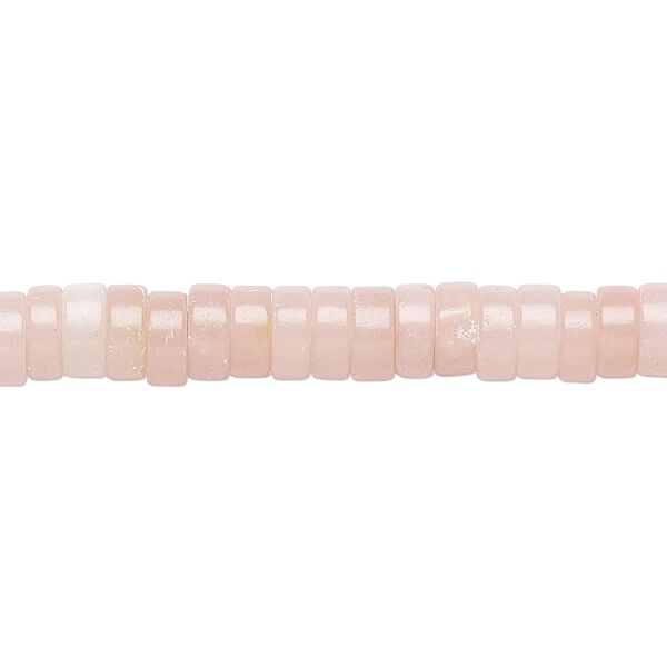 Pink aragonite 1pkg1, heishi bead 15.5-16 inch 6x3mm image number 0