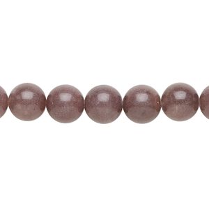 Purple aventurine 1pkg1, round bead natural 15.5-16 inch 8mm