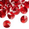 Drop 12pk scarlet, Crystal Passions® 12mm pendant mini disk 6428 image number 1