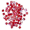 Bead 1pkg72 red AB translucent, Celestial Crystal&reg;, 8mm bicone image number 1