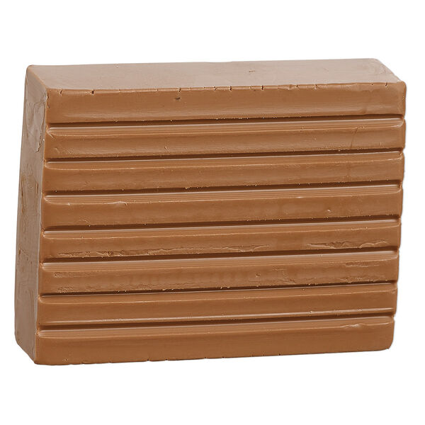 Polymer clay, Kato Polyclay™, brown. Sold per 2-ounce pkg. image number 0