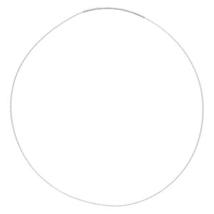 Neckwire, sterling silver and steel, 1mm twisted cable, 24 inches with 1.5mm friction clasp. Sold individually.