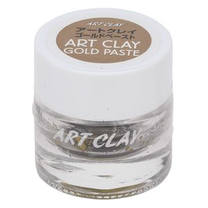 Art Clay® paste, 22Kt gold, pkg/1.5g, paste with medium compound.