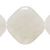 Green aventurine 1pkg1, puffed diamond bead natural, 15 inch 34mm image number 0