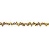 Freshwater pearl 1pkg1, baroque, 15 inch golden yellow 8x7mm-18x9mm cultured image number 1