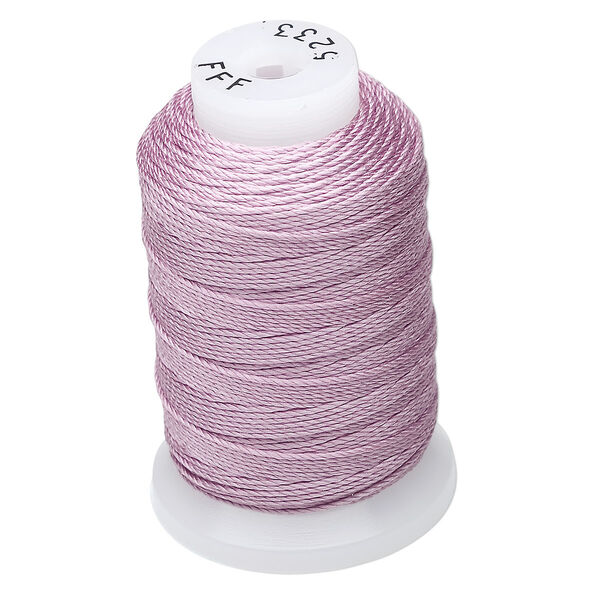 Thread, Purely Silk™, 3-ply, lilac, size FFF. Sold per 92-yard spool. image number 0