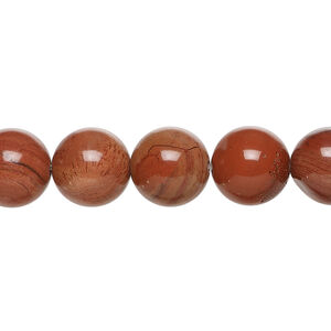 Red flake jasper 1pkg1, round bead natural 15.5-16 inch 10mm