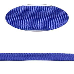 Cord, silk, electra blue, 4mm. Sold per 15-foot spool.