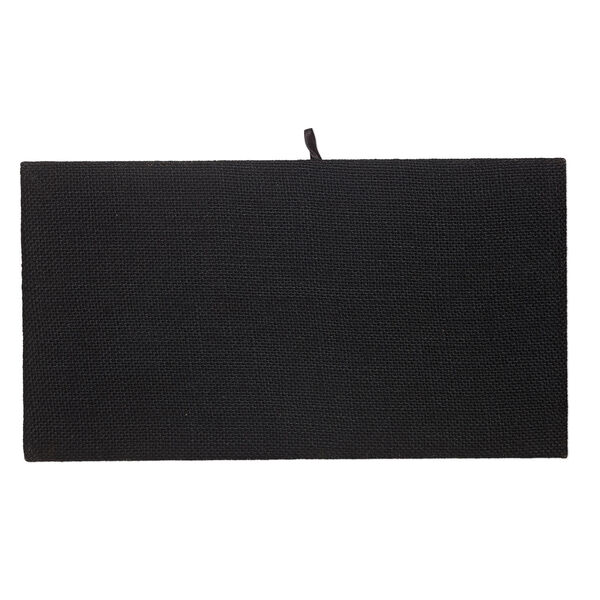 Display pad insert, hemp, black, 14 x 7-7/8 inches. Sold individually. image number 0