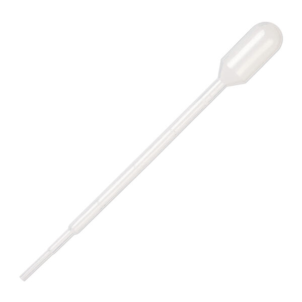 Pipette, low-density polyethylene, clear, 5-1/2x1/2 inch, 3ml. Sold per pkg of 20. image number 0