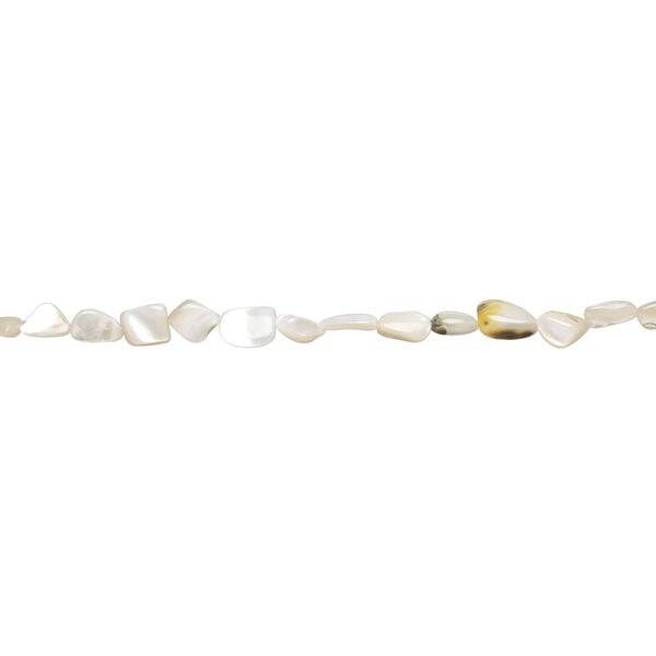 Black lip / gold lip / mother-of-pearl shell 1pkg1, nugget bead 15 inch small to extra-large image number 1