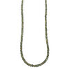 Green apatite 1pkg1, hand-cut faceted rondelle bead natural, 15.5-16 inch graduated 5x2mm-7x5mm image number 2
