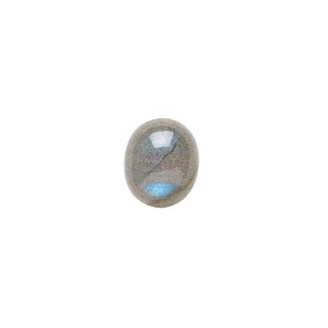 Labradorite 1pkg1, hand-cut calibrated oval cab natural 12x10mm