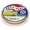 Beading wire, Accu-Flex&reg; 1pkg1, nylon and stainless steel, Dijon gold, 49 strand, 0.014-inch diameter, 100-foot spool. image number 0