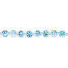 Bead, glass 1pkg8, multicolored, 12mm hand-painted round. image number 1