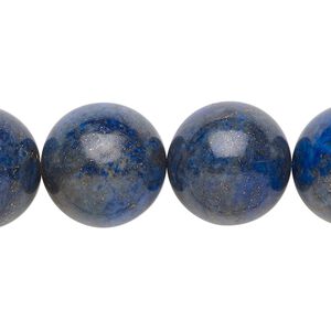 Lapis lazuli 1pkg1, round bead 15 inch 15-16mm