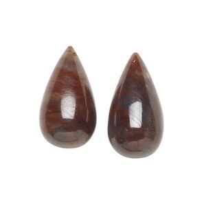 Golden sheen sapphire 1pkg2, hand-cut teardrop drop natural 19x10mm-24x14mm