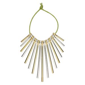 Focal, gold- and silver-plated brass, 20-59mm graduated fan. Sold per 17-piece set.