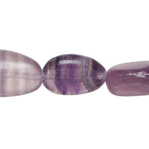 Rainbow fluorite 1pkg1, nugget bead natural, 15 inch small to large