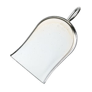 Scoop, chrome-finished brass, 2-1/4 x 1-1/2 inches. Sold individually.