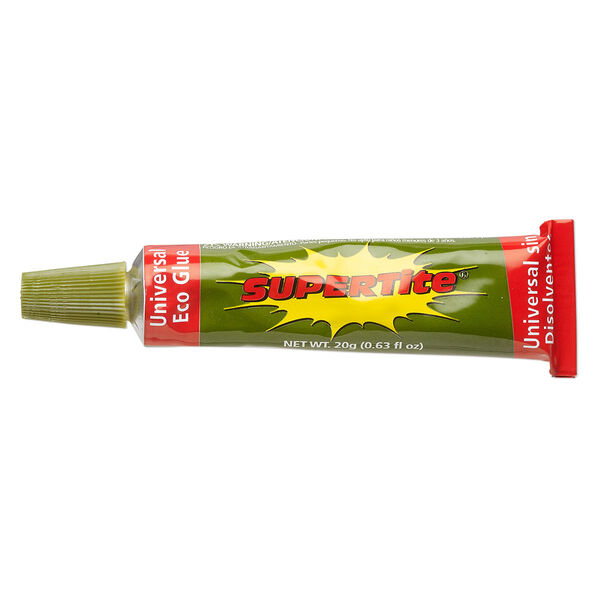Adhesive, SUPERTite®, Universal Eco Glue, clear. Sold per 0.63-fluid ounce tube. image number 0