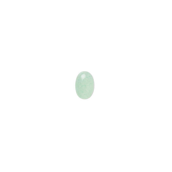 Cab 1pkg16 green aventurine, 6x4mm calibrated oval B grade, natural light to medium image number 0