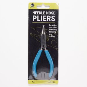 Steel / rubber 1pkg1 plier needle nose teal 5 inch