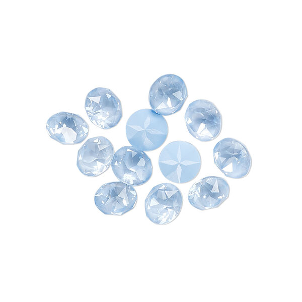 Chaton 12pk crystal sky ignite, Crystal Passions® 6.14-6.32mm round SS29 1088 image number 0