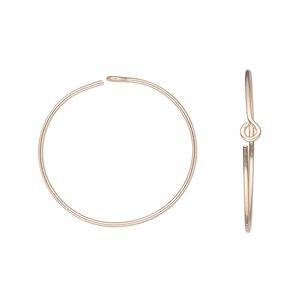 Hoop, 14Kt gold-filled, 20mm round. Sold per pkg of 5 pairs.