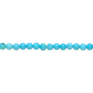 Magnesite 1pkg1, round bead 15.5-16 inch 3mm