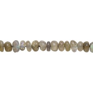Labradorite 1pkg1, hand-cut rondelle bead natural 8 inch 5x2mm-6x4mm