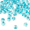 Drop 12pk light turquoise, Crystal Passions® 6mm pendant mini disk 6428 image number 1