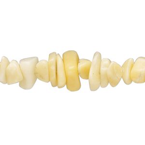 Golden "jade" 1pkg1, chip bead natural 15.5-16 inch medium