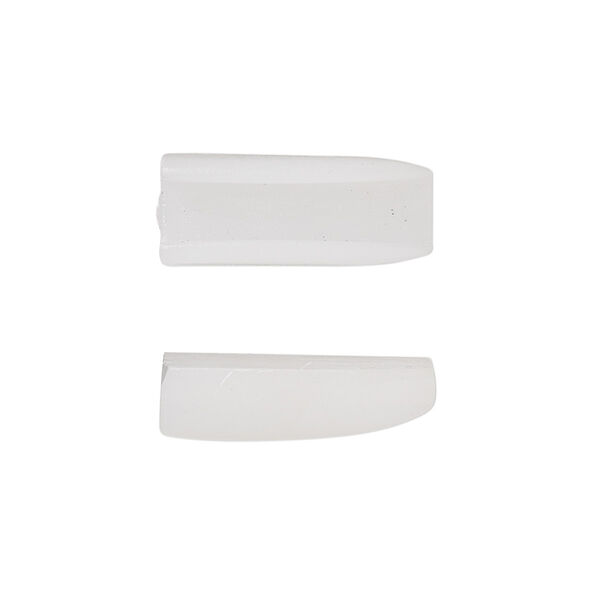 Replacement jaw, Wubbers®, nylon, pkg/set of 2, white. image number 0