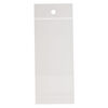 Bag, Clean-Vu®, plastic, clear, 3x2 inches with hole. Sold per pkg of 1,000. image number 1