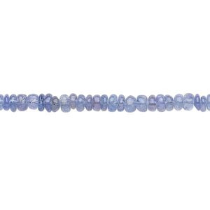 Tanzanite 1pkg1,hand-cut rondelle bead 12 inch 3x1mm-5x4mm