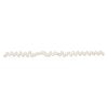 Freshwater pearl 1pkg1, top-drilled rice, 14 inch white 7x6mm-10x7mm cultured image number 1