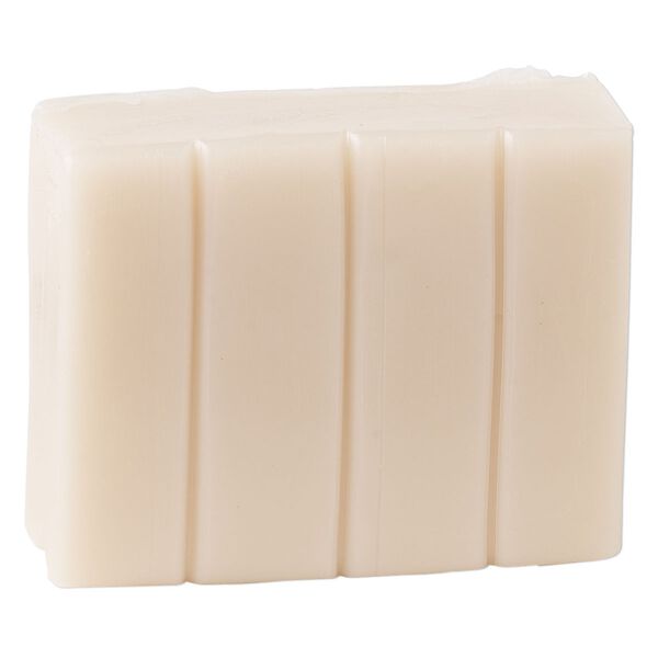 Polymer clay, Sculpey® PREMO, white translucent. Sold per 2-ounce bar. image number 0