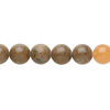 Multi-gemstone / glass 1pkg1, round bead 15.5-16 inch 8mm image number 0