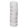 Organizer jar, Space Saver, plastic, clear, 1-3/16 x 5/8 inch round. Sold per 6-piece set. image number 1