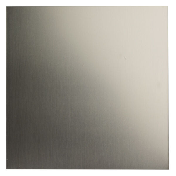 Sheet, copper / zinc / nickel, nickel silver, half-hard, 6x6-inch square, 22 gauge. Sold individually. image number 0